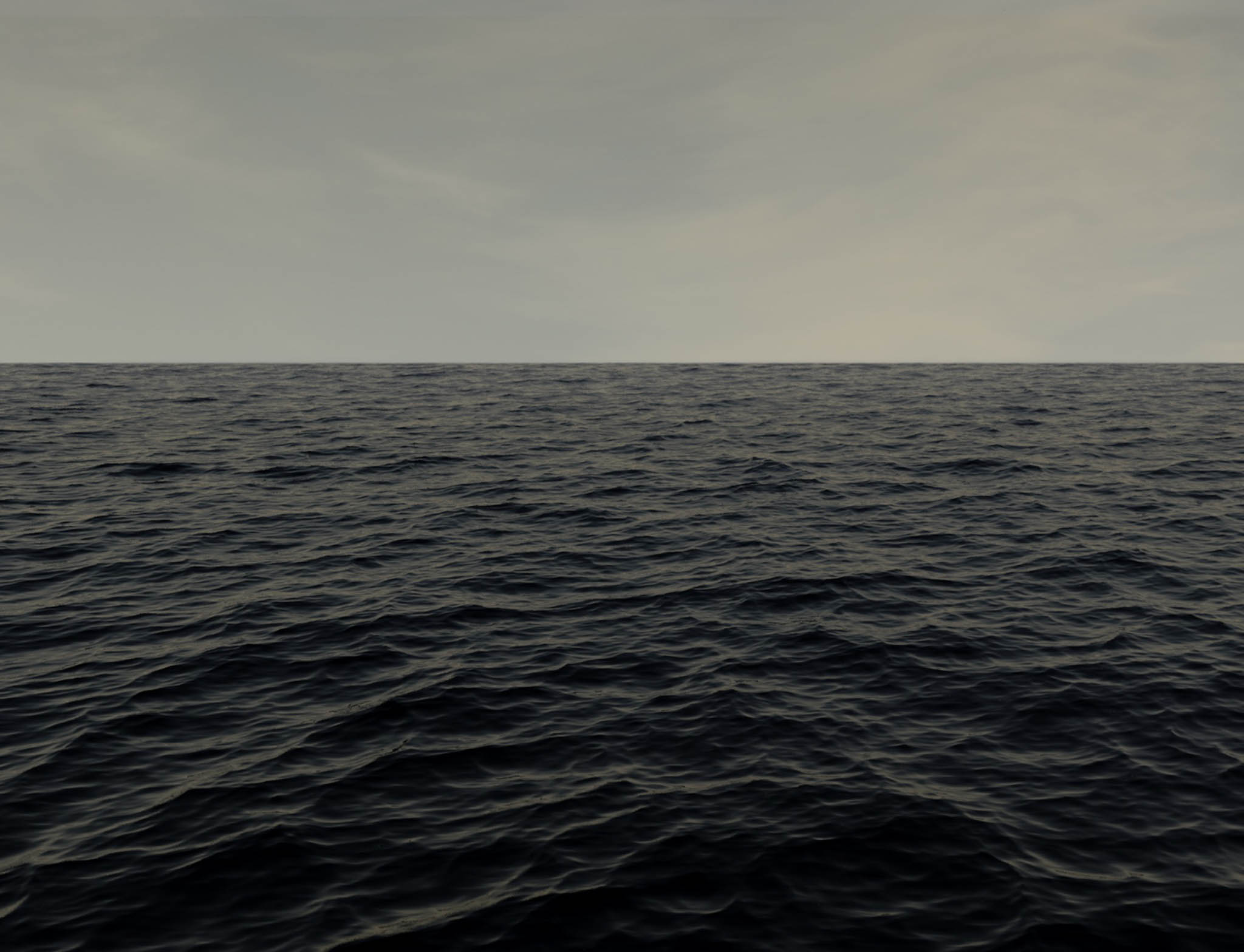 Constructed Seascape C-Print mounted on Aluminium 160 × 122.5 cm 2022